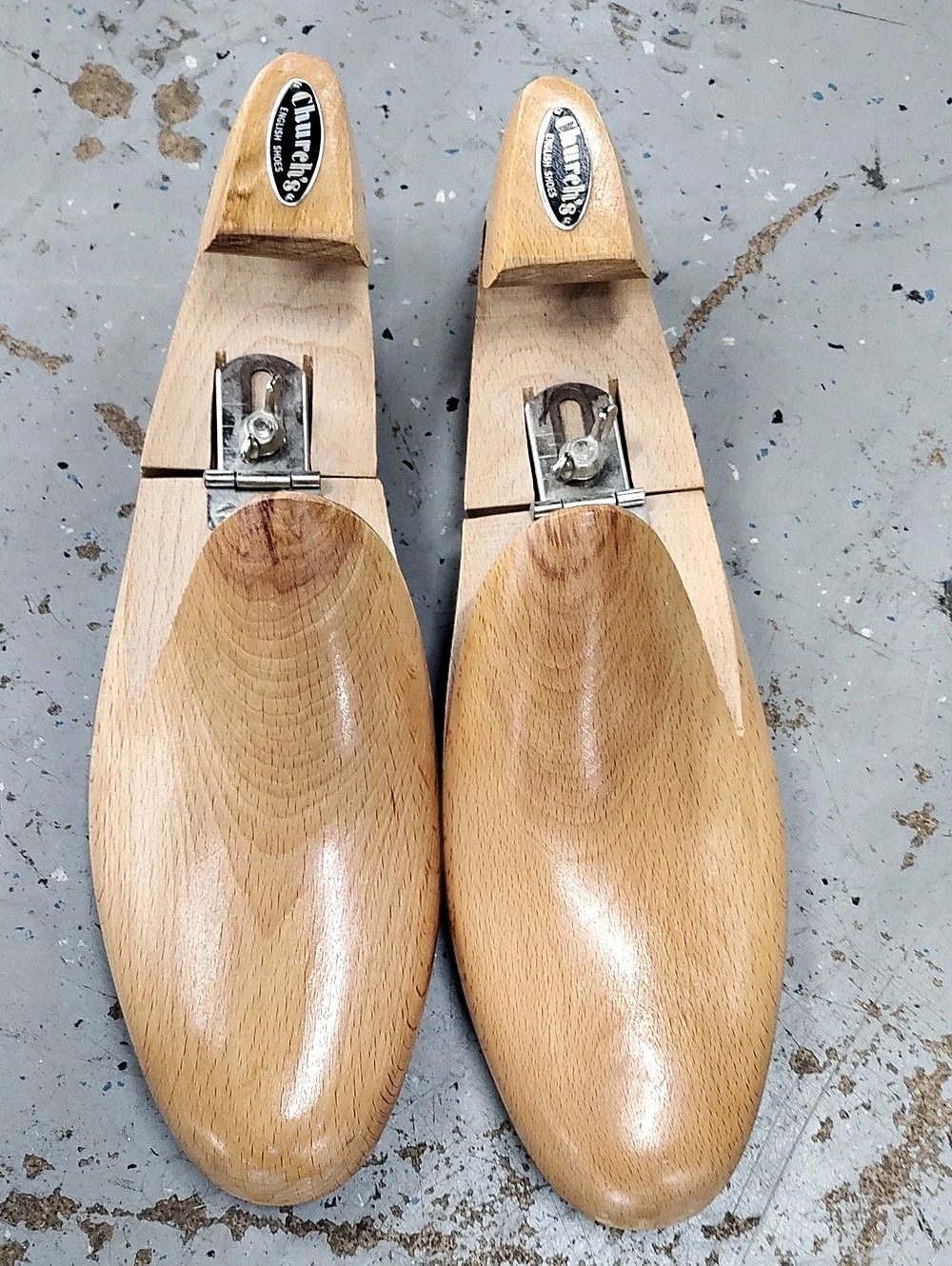 Church's Wooden Adjustable Shoe Trees with Metal Hardware